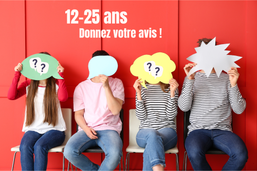 Jeunes s'interrogeant