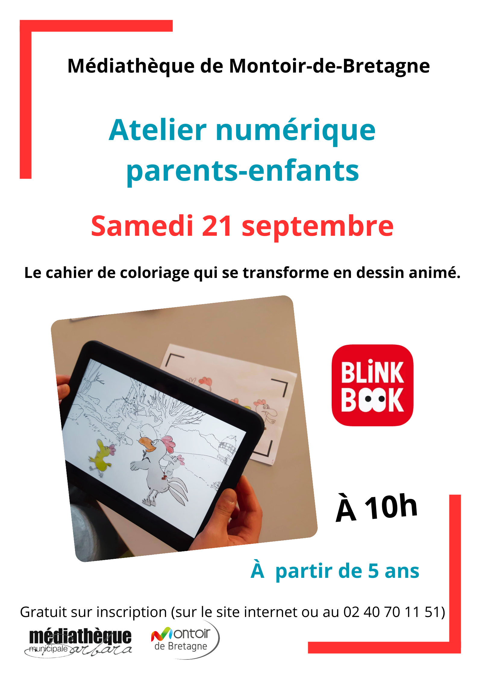 Atelier Blink Book 2024 petites poules