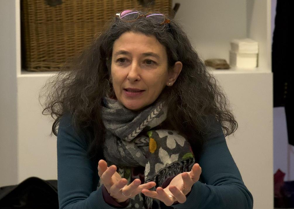Photographie de la poétesse Albane gellé