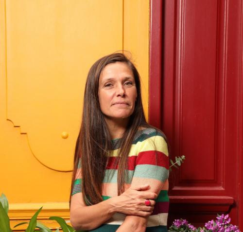 Portrait photo de l'autrice Séverine Cressan