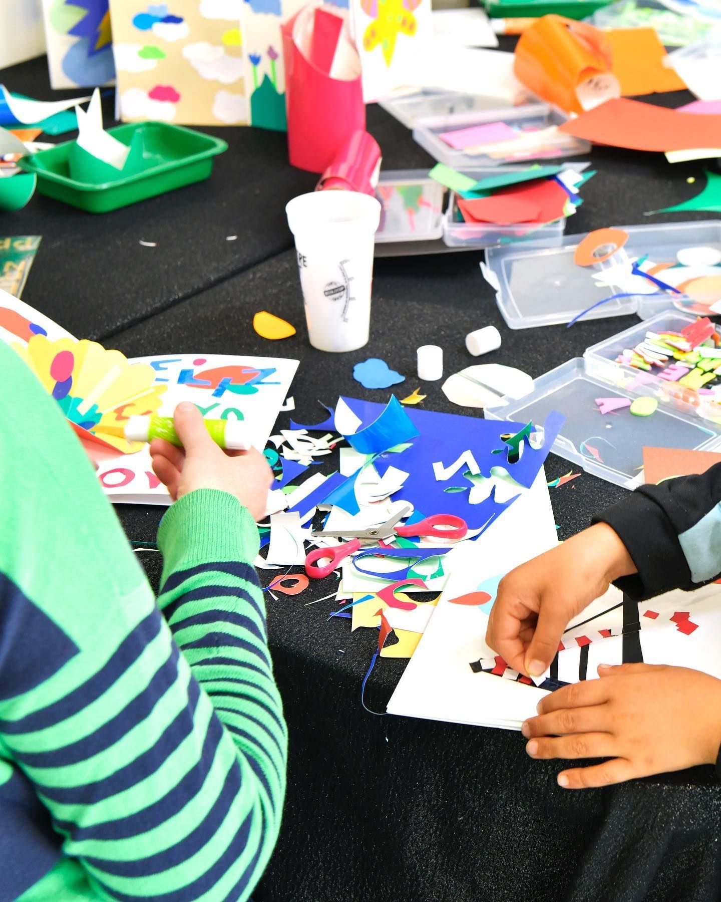 photo d'un atelier créatif