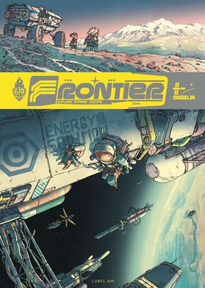 Couverture du livre "Frontier "