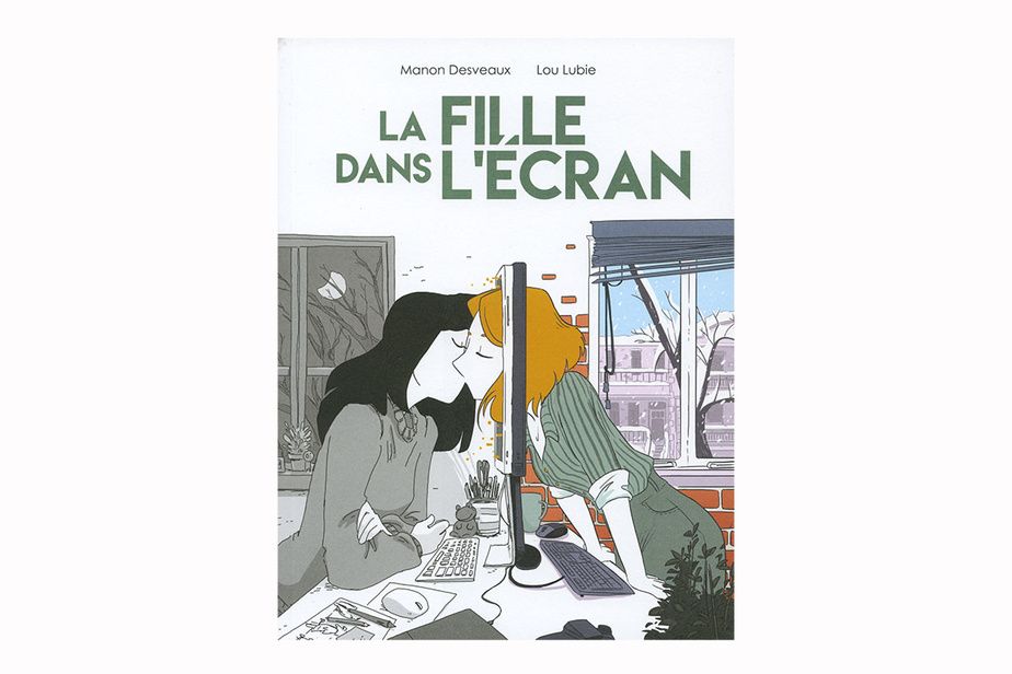 Couverture du livre "La fille dans l'écran"