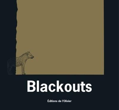 Couverture du livre "Blackouts  "