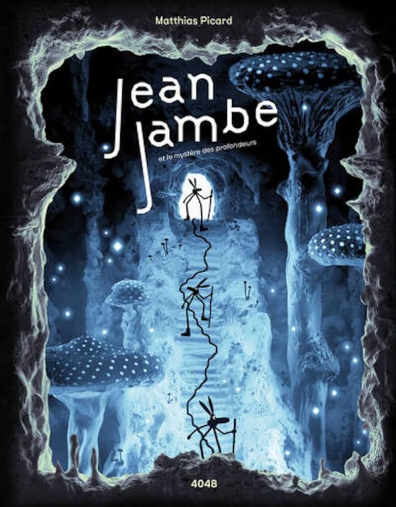 Couverture du livre "Jean Jambe et le mystère des profondeurs"