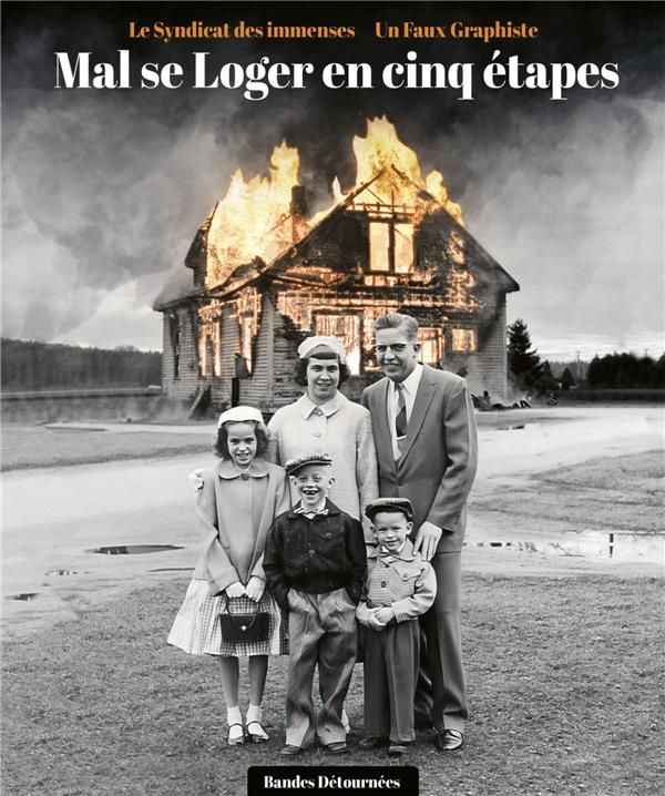 Couverture du livre "Mal se loger en cinq étapes"