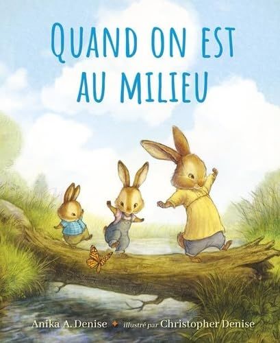 Couverture du livre "Quand on est au milieu"
