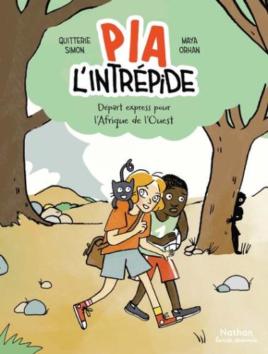 Couverture de la BD "Départ express pour l'Afrique de l'Ouest"