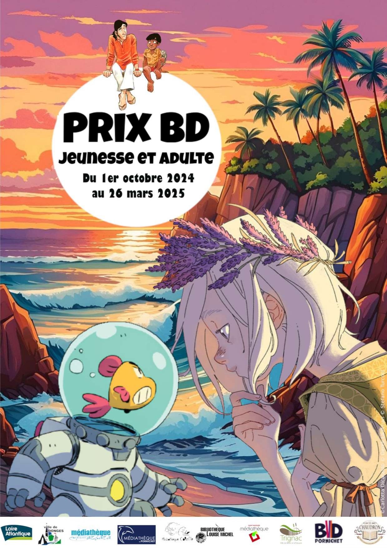 Affiche Prix BD 2025 réduite