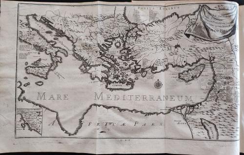 Carte ancienne de La Méditerranée