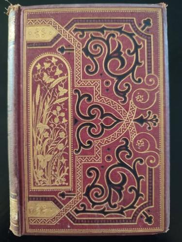 Couverture ornée d'entrelacs dans un style renaissance du livre de Jalmes Thomson